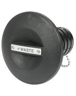 Tappo imbarco  Ø 38 mm in nylon neri